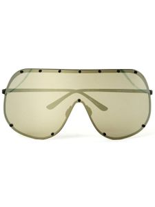 Rick Owens lunettes de soleil à monture oversize - Or