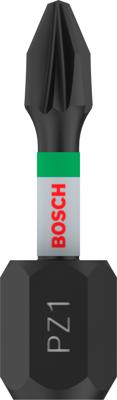 Bosch Accessoires Impact Control Bit | PZ1 | 25mm | 2 stuks - 2608522400