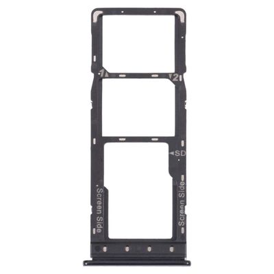 Simkaartlade + Sim Card Tray + Micro SD -kaartlade voor Tecno Spark 6 KE7