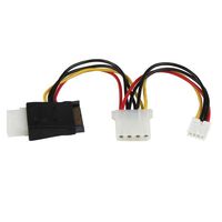 StarTech.com LP4 naar SATA Verloopkabel Voeding met Floppy-aansluiting