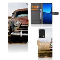 Xiaomi 13 Lite | Telefoonhoesje met foto | Vintage Auto | Portemonnee hoesje Xiaomi 13 Lite | Telefoonhoesje met foto | Vintage Auto | Portemonnee hoesje