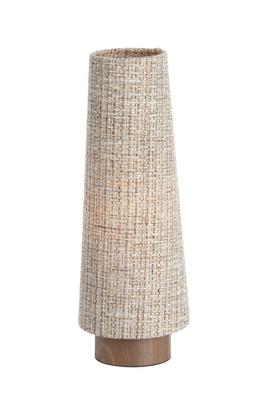 Light & Living Gevlochten tafellampHowie hout Ø 19cm - 1891482
