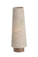 Light & Living Gevlochten tafellampHowie hout Ø 19cm - 1891482