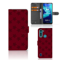 Motorola G8 Power Lite Telefoon Hoesje Sterren - thumbnail