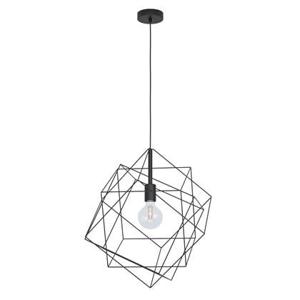 EGLO Straiton - Hanglamp - E27 - Ø 51,5 cm - Zwart