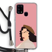 Confidence: Samsung Galaxy M31 Transparant Hoesje met koord