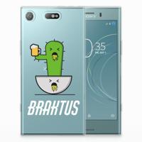 Sony Xperia XZ1 Compact Telefoonhoesje met Naam Braktus