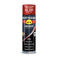 Rust-Oleum Hard Hat Advanced grondlaag en deklaag RAL3000 vuurrood 500ml