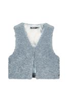 Like Flo winter gilet meisjes - blauw - Diam - fur
