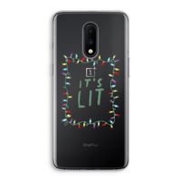 It's Lit: OnePlus 7 Transparant Hoesje
