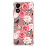 Motorola Moto G24 | G24 Power | G04 Case Butterfly Roses - thumbnail