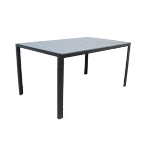 Haluta - Tuintafel Phlox - 150x90 cm - Zwart/Antraciet