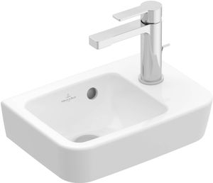 Villeroy & Boch O.Novo fontein met 1 kraangat rechts 36x25x9,5cm Wit