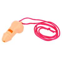 Vrijgezellenfeest Piemel fluitje - met koord - roze - willy whistle - funartikelen
