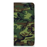 OnePlus Nord 2T Hoesje met Magneet Army Dark