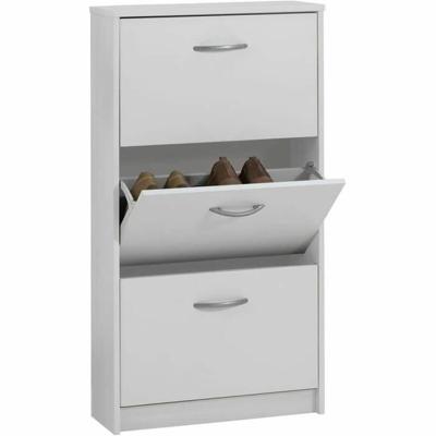 Schoenenrek FMD Wit 58,5 x 104,5 x 17 cm