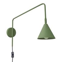 Wandlamp NOX olijfgroen