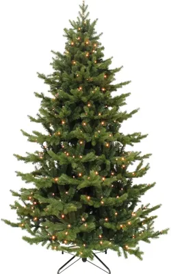 Triumph Tree Sherwood verlichte kunstkerstboom groen 185cm - 200 lampjes