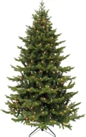 Triumph Tree Sherwood verlichte kunstkerstboom groen 185cm - 200 lampjes
