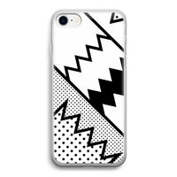 Pop Art #5: iPhone SE 2020 Transparant Hoesje