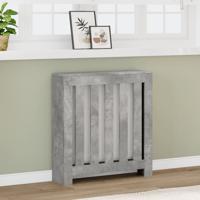 VidaXL Radiatorombouw 78x20x82 cm bewerkt hout betongrijs