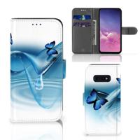 Samsung Galaxy S10e | Telefoonhoesje | Met pasjeshouder | Vlinders