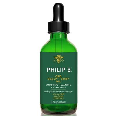 Philip B Bath & Body Cbd Scalp + Body Oil 60ml 60ml