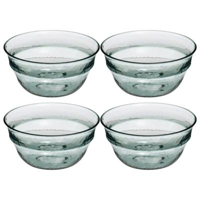 Secret de Gourmet - 10x stuks - Kommetje/serveer schaaltje - relief kunststof - D13 cm