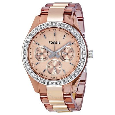 Fossil Bandschakels ES2866 - Staal - (2 stuks)