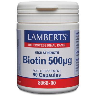 Lamberts Vitamine B8 500mcg (biotine)