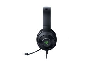 RAZER Kraken V3 X Over Ear headset Gamen Kabel Virtual Surround Zwart Headset, Volumeregeling, Microfoon uitschakelbaar (mute)