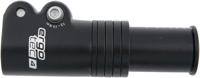 Ergotec Stuurpen verlenger ahead 3 - 1-1/8" al6061 t6 - zwart gezandstraald