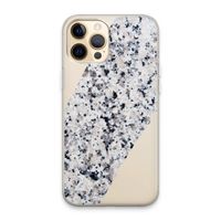 Gespikkelde marmer: iPhone 13 Pro Max Transparant Hoesje