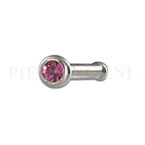 Neusstud licht roze