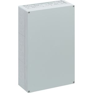 Lege opbouwbehuizing met grijze deksel 450 mm
