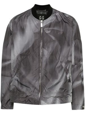 44 LABEL GROUP veste bomber à imprimé graphique - Noir