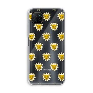 Leeuwenkoppen: Huawei P40 Lite Transparant Hoesje