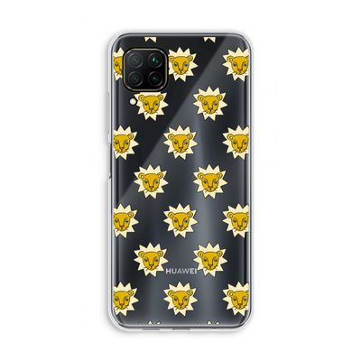 Leeuwenkoppen: Huawei P40 Lite Transparant Hoesje