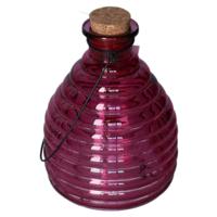 Luance Wespenvanger/wespenval met hengsel - rood - D13 x H17 cm