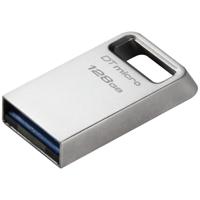 Kingston DataTraveler® Micro USB-stick Retail 128 GB Zilver DTMC3G2/128GB USB-A 3.2 Gen 1
