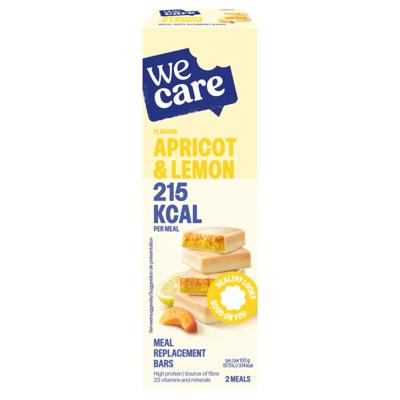 Wecare bars apricot lemon