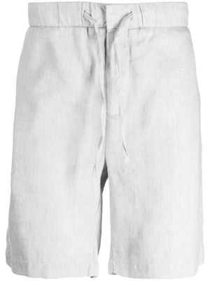 Frescobol Carioca short Felipe en lin mélangé - Gris