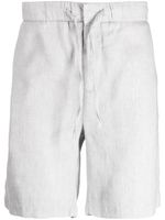 Frescobol Carioca short Felipe en lin mélangé - Gris