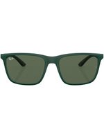 Ray-Ban lunettes de soleil à monture rectangulaire - Vert