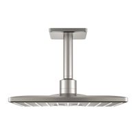 GROHE Rainshower SmartActive hoofddoucheset: hoofddouche 310 SmartActive vierkant plafondmontage m. 2 straalsoorten supersteel 26481DC0 - thumbnail