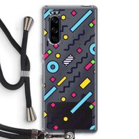 8-bit N°8: Sony Xperia 5 Transparant Hoesje met koord