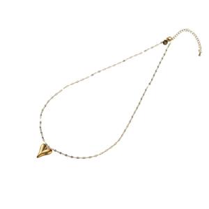 Day&Eve Ketting Hollow Heart | Goud