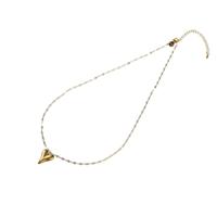 Day&Eve Ketting Hollow Heart | Goud