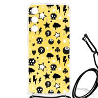 Extreme Case Samsung Galaxy A25 Punk Geel