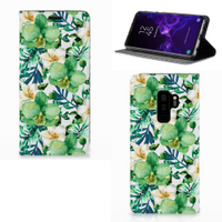 Samsung Galaxy S9 Plus Smart Cover Orchidee Groen